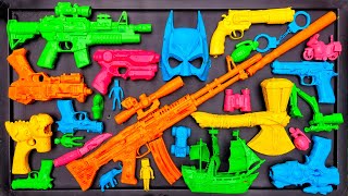 Membersihkan Nerf Shotgun, Assault Rifle, AK47, Sniper Rifle, Glock Pistol, M16, nerf Speed