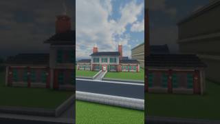 Minecraft Şehrime Stranger Things'deki Evi Yaptım! #minecraftshorts #minecraftbuilding