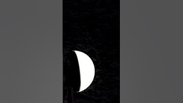Moon phases recreated with a round lamp… #moonlight #shorts
