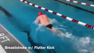 Fitter And Faster Drill Of The Week: Breaststroke With Flutter Kick