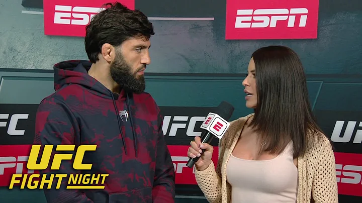 Arman Tsarukyan speaks about heated faceoff with Dan Hooker, plans for #UFCQatar | ESPN MMA