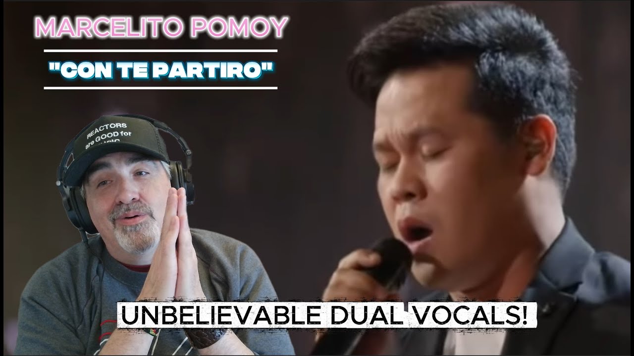😮 Marcelito Pomoy’s Angelic Voice – Con Te Partirò Reaction!