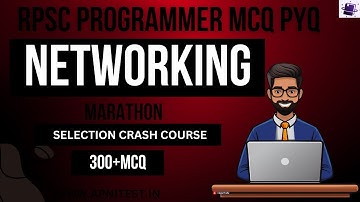 RPSC PROGRAMMER 2024| NETWORKING | MARATHON |APNITEST