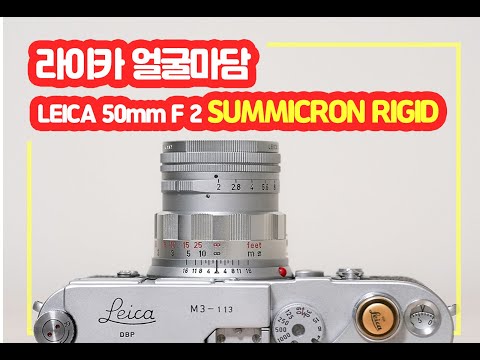 라이카 얼굴마담 leica 50mm f2 summicron rigid lens 실제 유저 인터뷰편 | 올드 중고렌즈 잘 보고 사는법 핵꿀팁