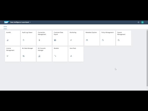 SAP Data Intelligence Connection Management Walkthrough