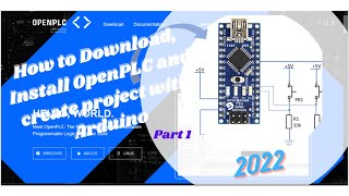 How to Download, Install OpenPLC and create project with Arduino  Part 1