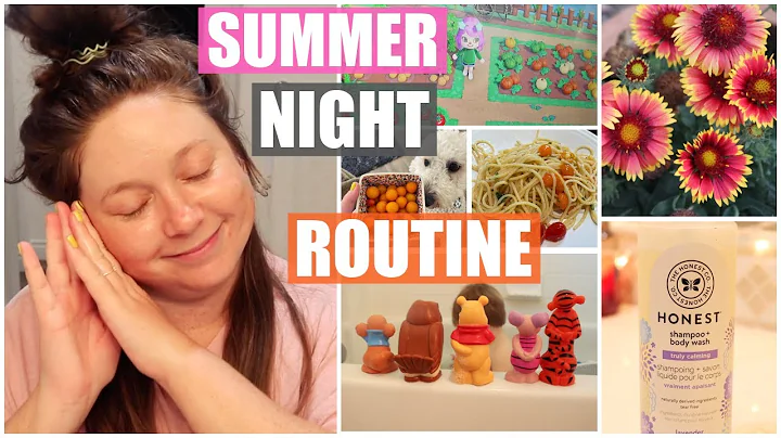 Summer Night Time Routine with a 1 Year Old! Augus...