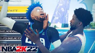 BEST ANIMATIONS TO TRIGGER CONTACT DUNKS!! THE BEST ANIMATIONS AND BADGES FOR SLASHERS IN NBA 2K22!