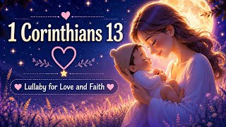 💖 Love Is Patient, Love Is Kind | Christian Lullaby for Babies 🌙