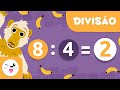 Aprenda Divisão com Divertidos Macacos 🐒 - Vídeo Educativo para Crianças