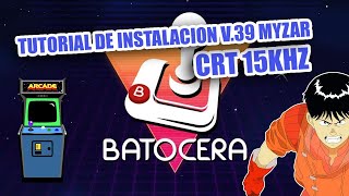 Tutorial instalación Batocera v.39 Myzar PC para pantallas CRT 15KHZ #arcadegamemachine #crtgaming