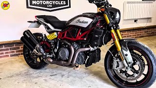 Indian FTR 1200 R Carbon || Sound + Exhaust