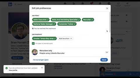 How to Remove LinkedIn #OpentoWork Photo Frame