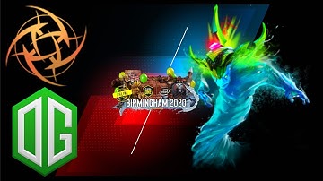 OG vs NiP - Elimination Match BO3 - ESL One Birmingham 2020 DOTA 2