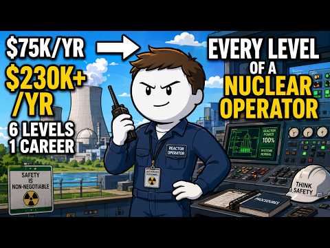 Every Level of a Nuclear Power Plant Operator's Career