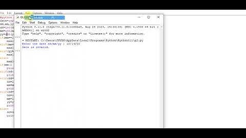 python program to check if a date is valid and the incremented Date if it is #pythonforbeginner