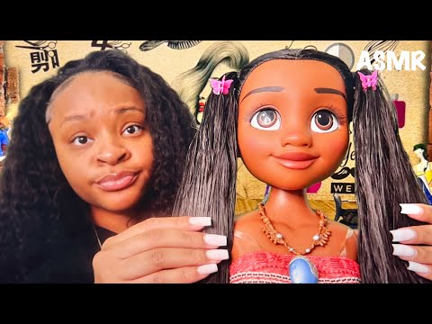 ASMR | Ghetto Hair Salon Pigtail Hairstyle Role Play! 🦋