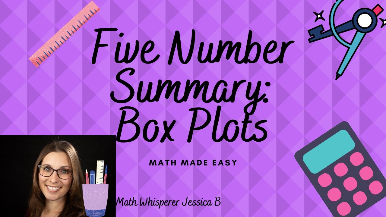 How To Find A Five Number Summary And Boxplots YouTube How To Find A Five Number Summary And Boxplots YouTube