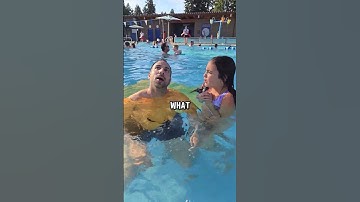 Eww, Pee in the pool to stay warm