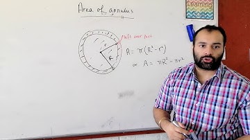 Area of an annulus