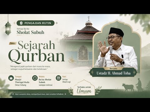 Pengajian Bada Subuh bersama KH Ahmad Toha
