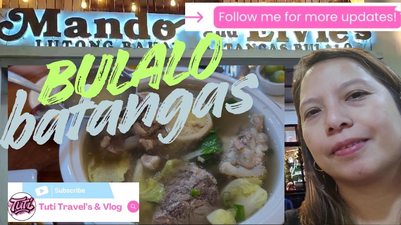 Savoring Authentic Bulalo in Batangas – A Taste of Comfort and Tradition
