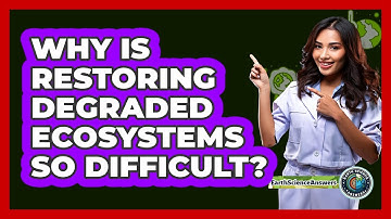 Why Is Restoring Degraded Ecosystems So Difficult? - Earth Science Answers