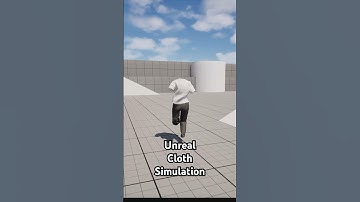 Unreal Engine 5 - Chaos Cloth Simulation #ue5
