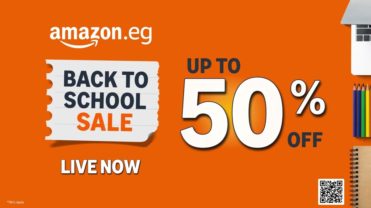 Amazon Back to School Sale 17-23 AUG