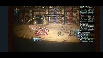 Octopath Traveler Gertrude Cup Race Submission (15 turns)