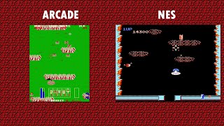 Arcade Vs NES - Field Combat