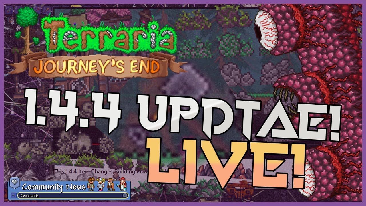 Terraria Update 1.29 Released for Labor of Love Patch 1.4.4 This