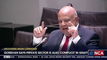 Uncovering Eskom corruption | Gordhan says private sector is also complicit in graft