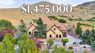 Inside a $1.475M Luxury Home for Sale In Herriman, Utah with a waterfall, MASSIVE Garage, 1.35 acres