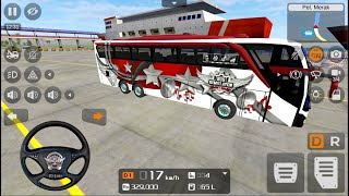 حافلة محاكي إندونيسيا #1 - ألعاب الحافلات - ألعاب أندرويد screenshot 4