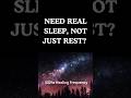 Sleep In Seconds! | 432 Hz Frequency Black Screen No Ads | Sleep Sound Frequency Deep Relaxed Sleep