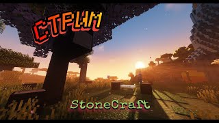 Стрим на StoneCraft | Строим, защищаем деревню и просто играем