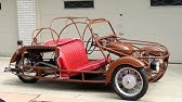 reverse trike honda goldwing - YouTube