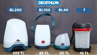 DECATHLON'DA SATILAN KAMP LAMBALARI PEKİ HANGİSİ ALMALISIN ? QUECHUA BL200, BL100, BL40 Resimi