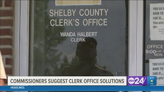 Shelby County Commission passes resolution demanding solutions to county clerk issues