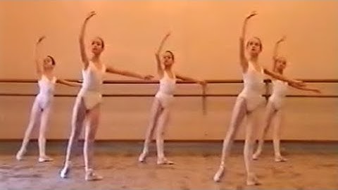 VAGANOVA CLASS FOLLOW ALONG - Vaganova Ballet Academy 1st grade exam