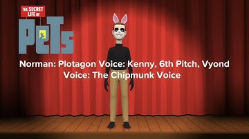 I Made 12 The Secret Life Of Pets Characters In Plotagon