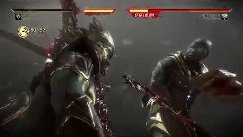 Mortal Kombat 11 - Geras 81% Wall Combo (Fatal Blow)