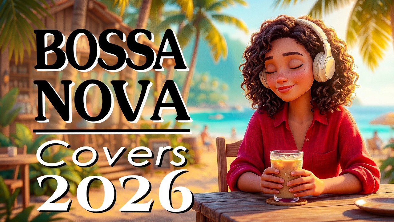 Bossa Nova 2026 ☕🎧 3 Hours of Covers of Popular Songs 🌿 Work, Study Playlist