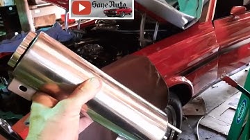 How to install a Classic car Radiator Overflow reservoir Ford Mustang
