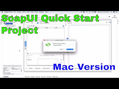 Testing REST API with SoapUI OpenSource - Part 2 - Project - Mac