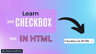 Mastering Checkbox In Html - A Beginners Guide Code Arena