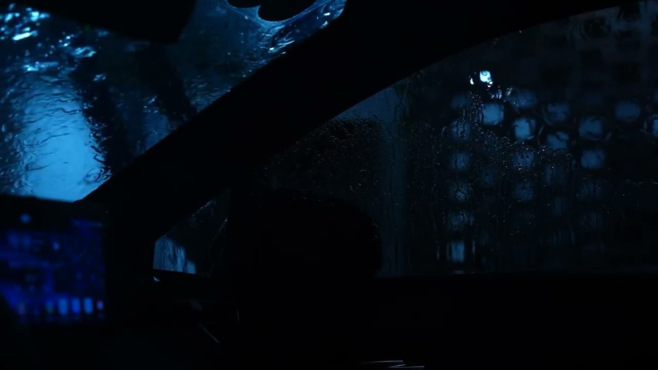 Stop Overthinking Tonight with Heavy Rain & Thunder on Car in Wild Storm at Night