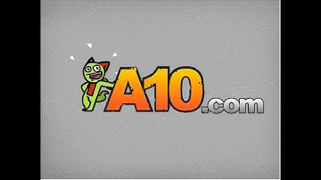 A10.com logo (A10 on Fire) 25 (Metal Background)