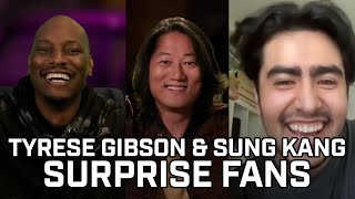 F9: Han (Sung Kang) & Tyrese (Roman) Surprise Fast & Furious Fans On Zoom